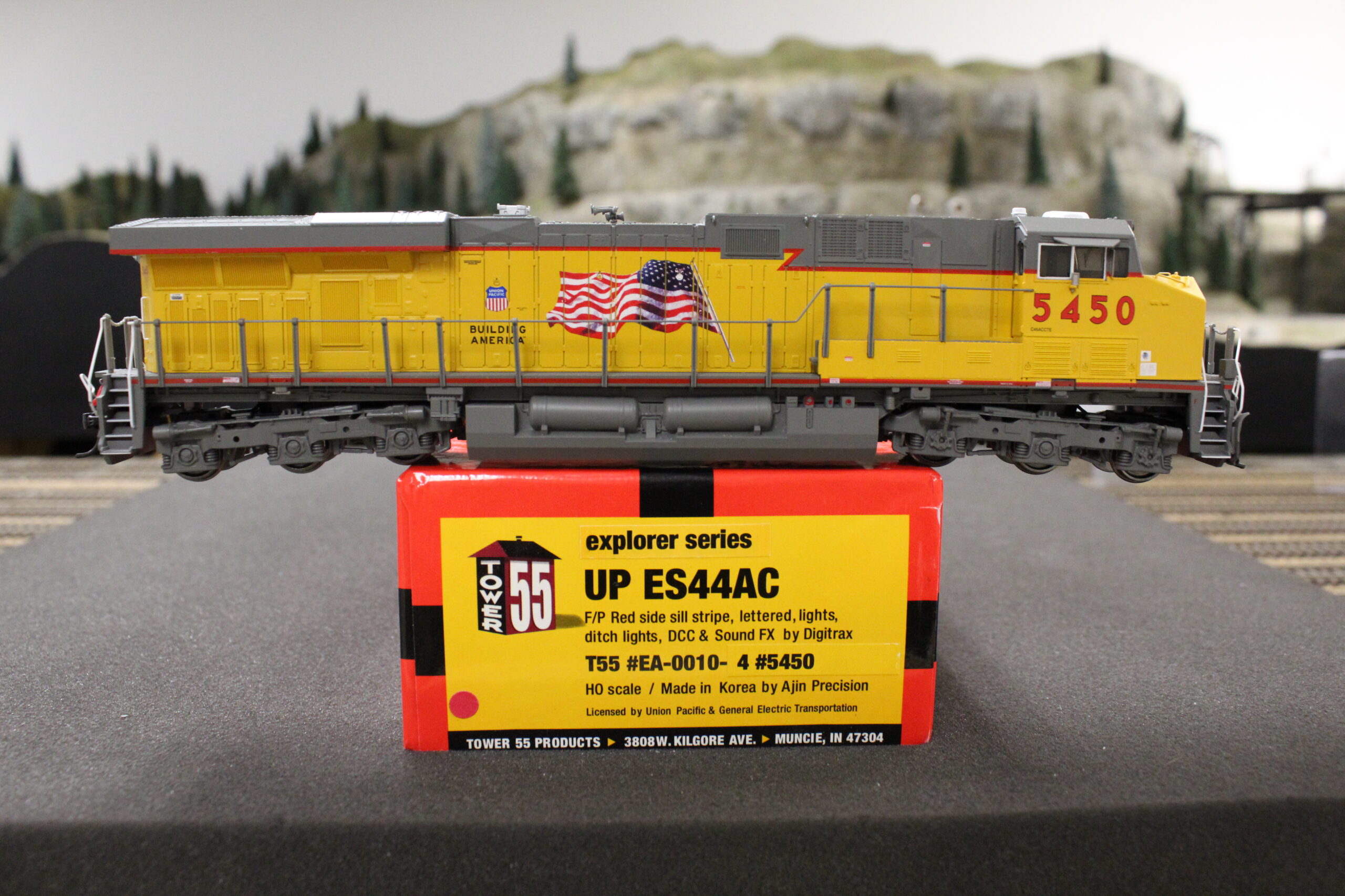 Tower 55 T55 #EA-0010-4 Union Pacific ES44AC HO scale – Beckley Family ...