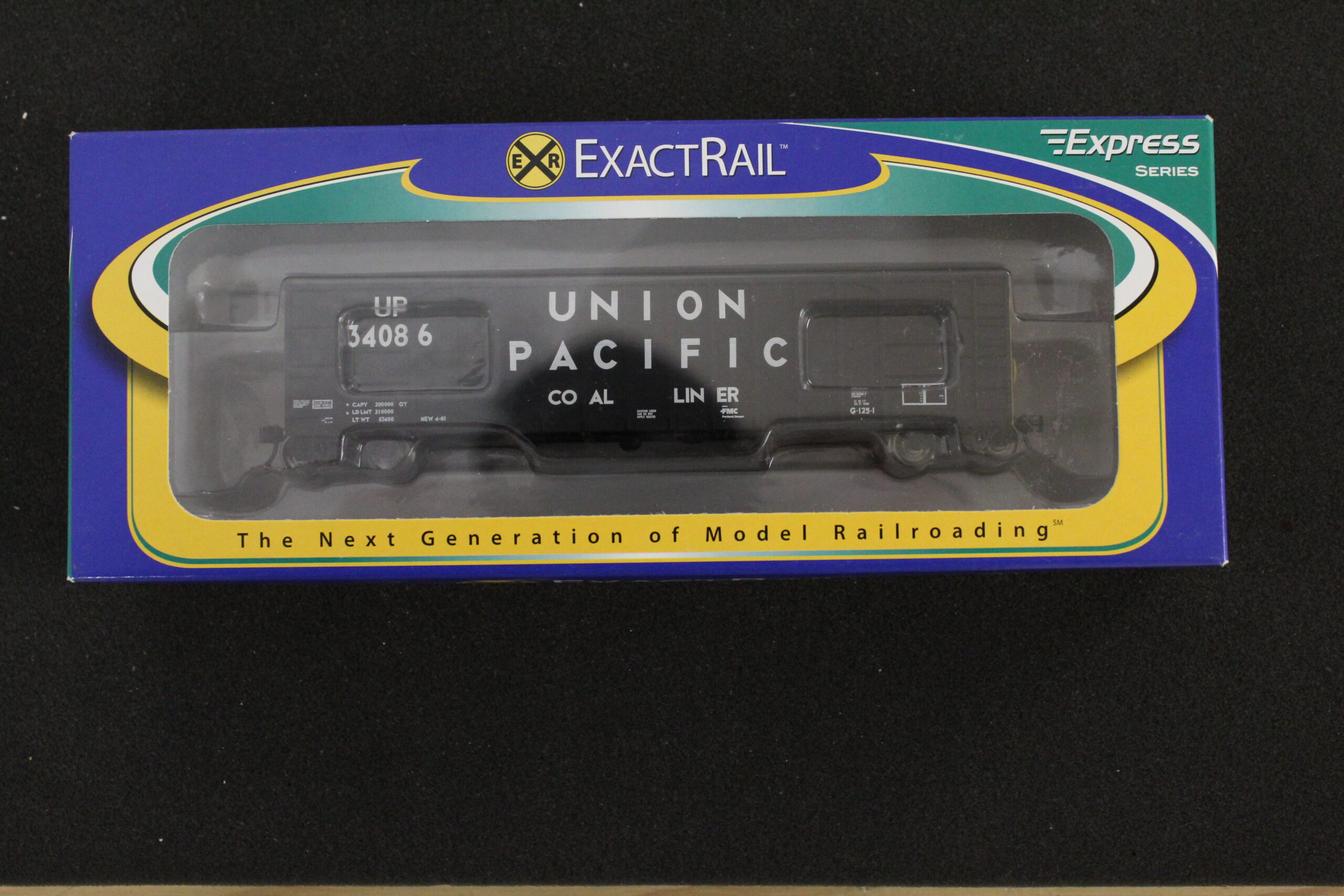 ExactRail Union Pacific FMC 4000 High Side Gondolas HO scale – Beckley ...