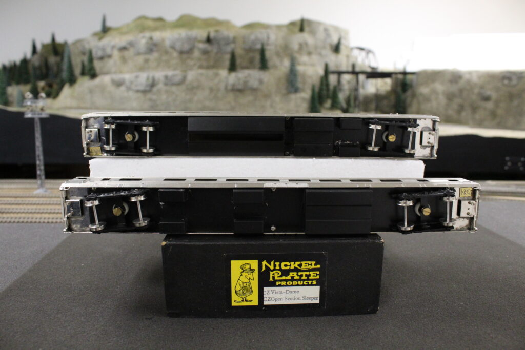 Nickel Plate Products California Zephyr Cars HO scale Beckley Family