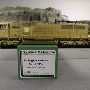 Overland Models 5839 Burlington Northern SD70MAC HO scale