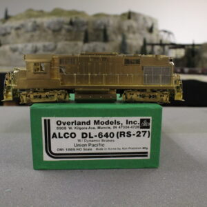 Overland Models 1889 Alco DL-640 [ RS-27] W/ Dynamic Brakes Union Pacific HO scale