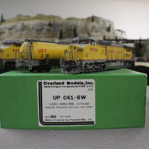 Overland Models 6533 Union Pacific C41-8W Engine and Tender Combo HO scale