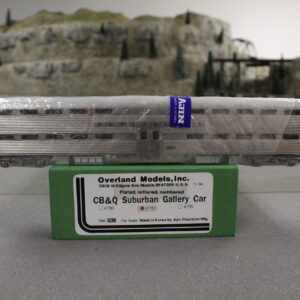 Overland Models 3289.1 CB&Q Suburban Gallery Car HO scale