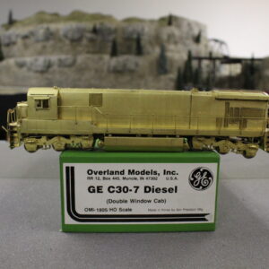 Overland Models 1805 GE C30-7 Double Window Cab HO scale