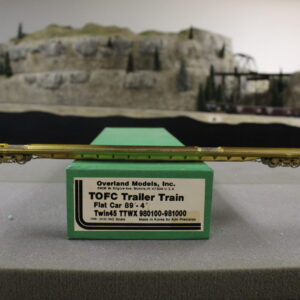 Overland Models 3032 TOFC Trailer Train Flat Car 89'-4" HO scale