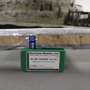 Overland Models 3443.1 Union Pacific Art Lockman Tool Car HO scale
