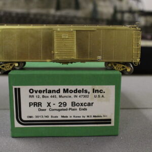 Overland Models 3013 PRR X-29 Box Car HO scale