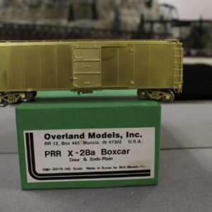Overland Models 3016 PRR X-28a Box car HO scale