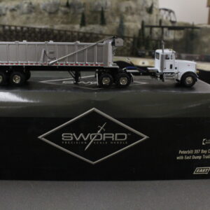 Sword SW2044-W Peterbilt 357 day Cab w/ East Dump Trailer 1/50 scale