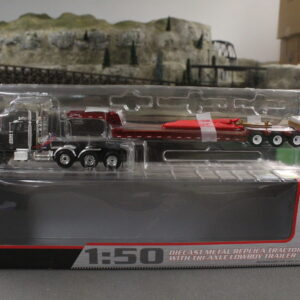 First Gear 50-3379 Peterbilt 367 w/ Talbert Tri-Axle Trailer 1/50 scale